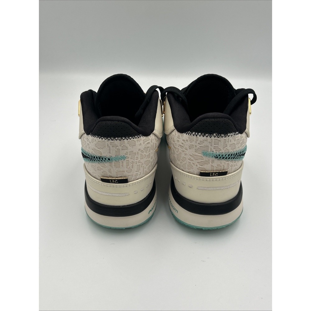 Nike LeBron NXXT Gen AMPD Sneaker Liverpool LFC Orewood Teal Kids 3.5 - Picture 4 of 14